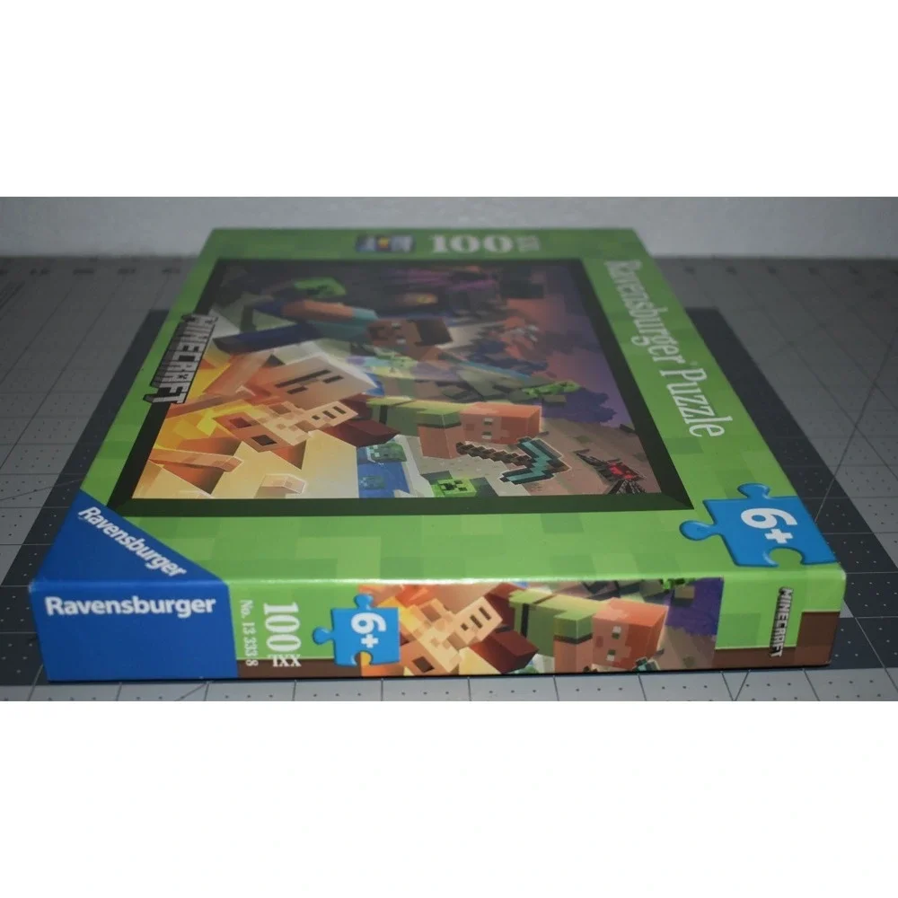 Ravensburger Minecraft Jigsaw Puzzle 100 Piece XXL  Complete Ages 6+ Premium